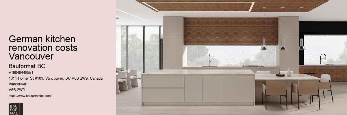 German kitchen cabinets for traditional homes Vancouver
