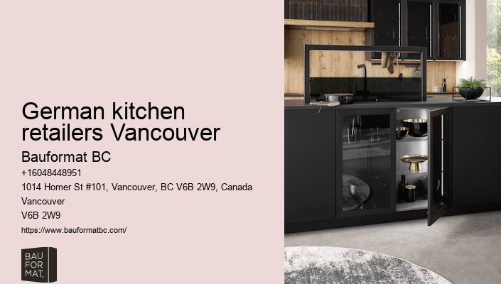 German kitchen cabinets wood finish Vancouver