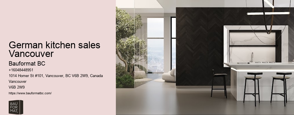 German kitchen deals Vancouver