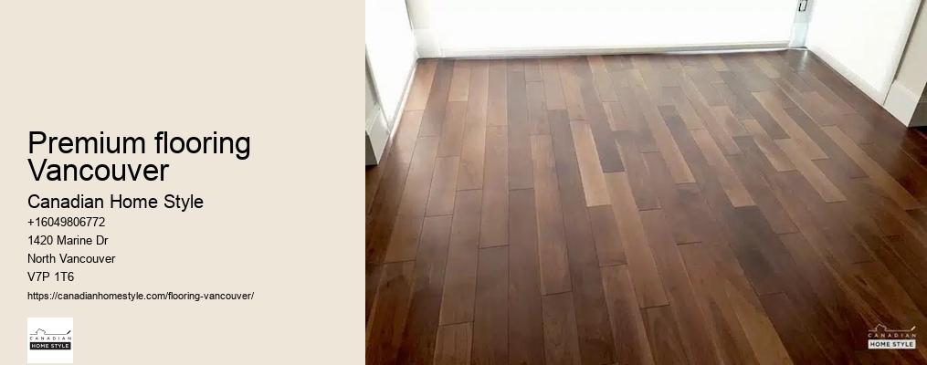 Flooring Showroom Deals Vancouver