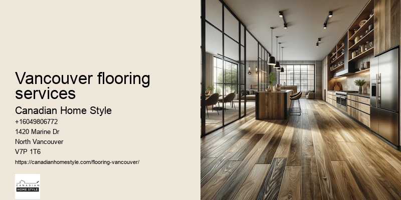 Living room flooring Vancouver
