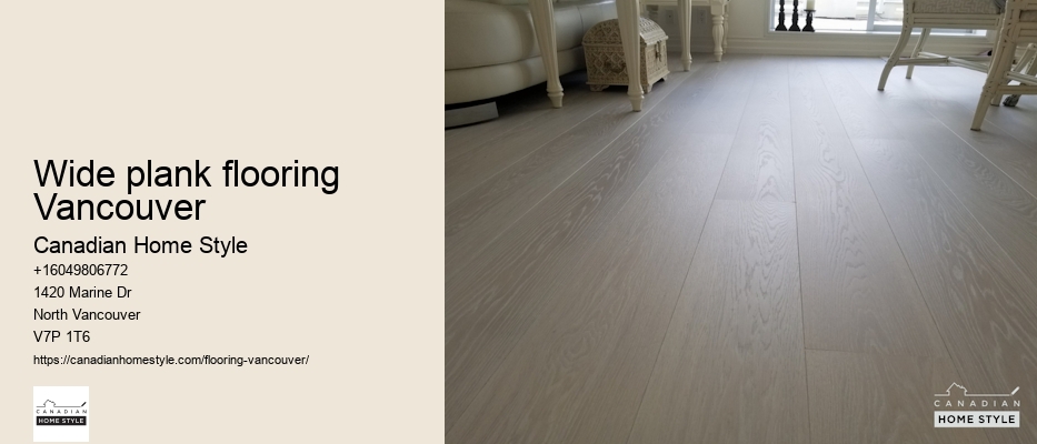 Recommended flooring Vancouver