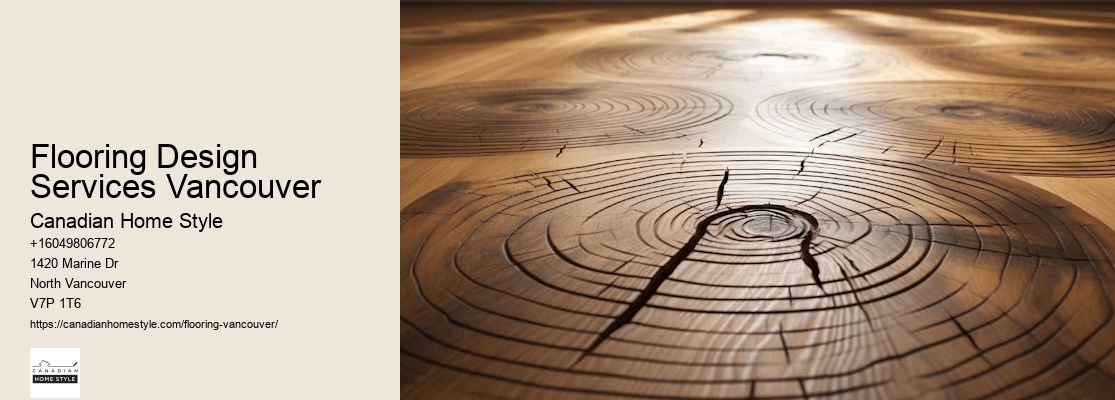 Custom flooring designs and installation in Vancouver