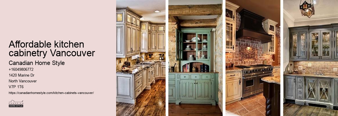 Kitchen cabinet design ideas Vancouver