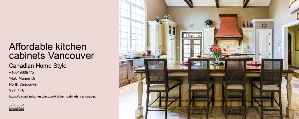 Affordable kitchen makeover Vancouver