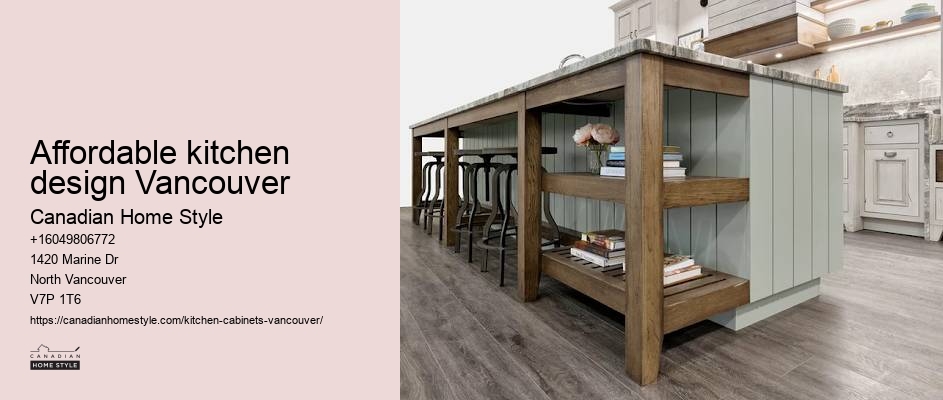 Customized kitchen design BC