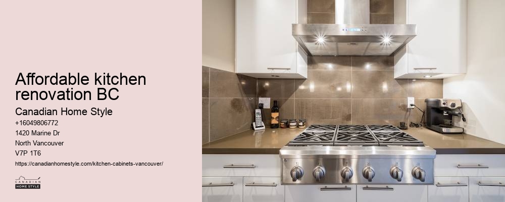 Custom kitchen cabinets Vancouver