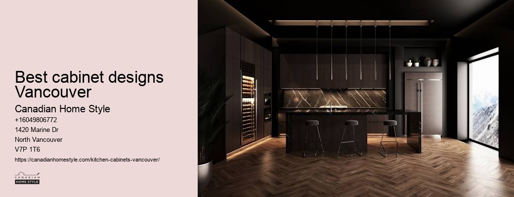 Custom kitchen cabinetry in Vancouver