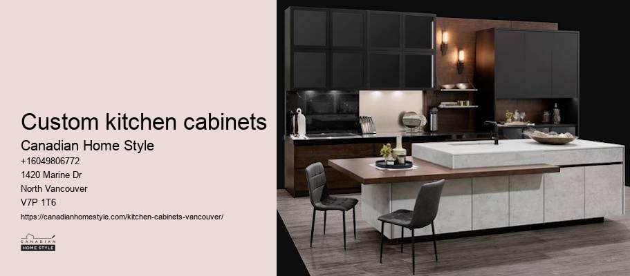 Custom kitchen design Vancouver
