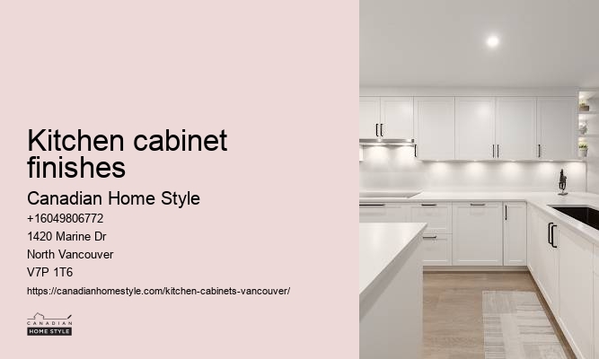 Vancouver modern kitchen design