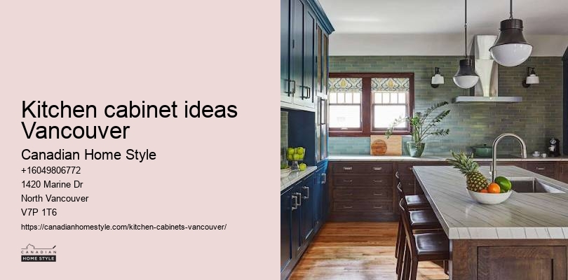 Modern kitchen cabinets Vancouver