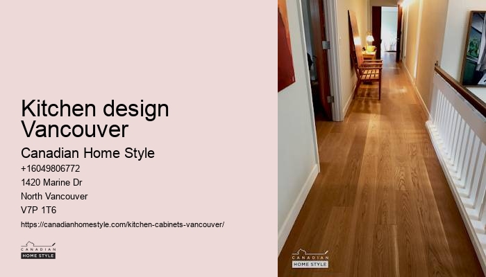 Modern custom kitchen design Vancouver