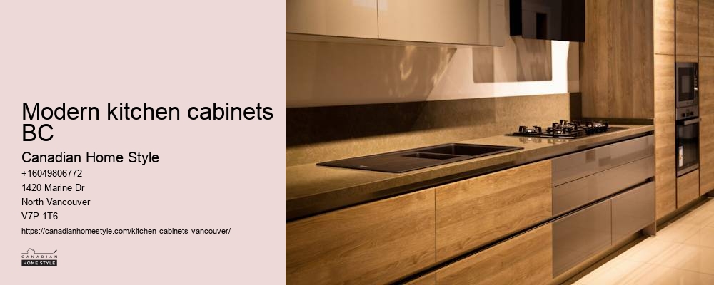 Sleek kitchen cabinet designs