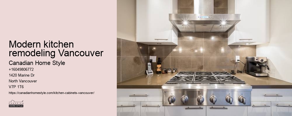 Best modern kitchen cabinets Vancouver
