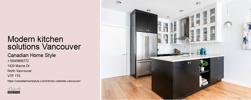 Modern kitchen cabinet trends