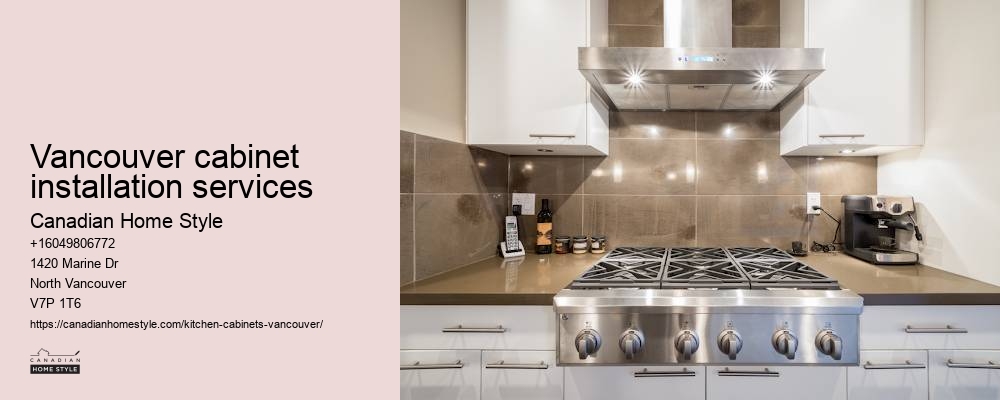 High-end kitchen cabinetry