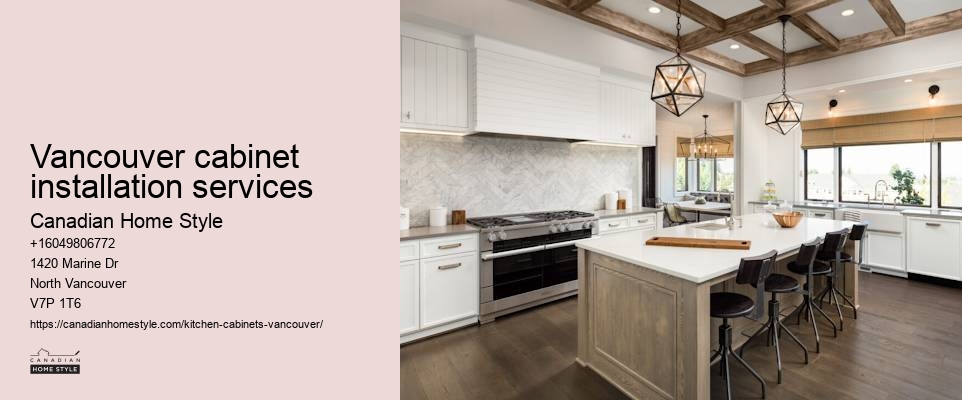 Green kitchen cabinets Vancouver