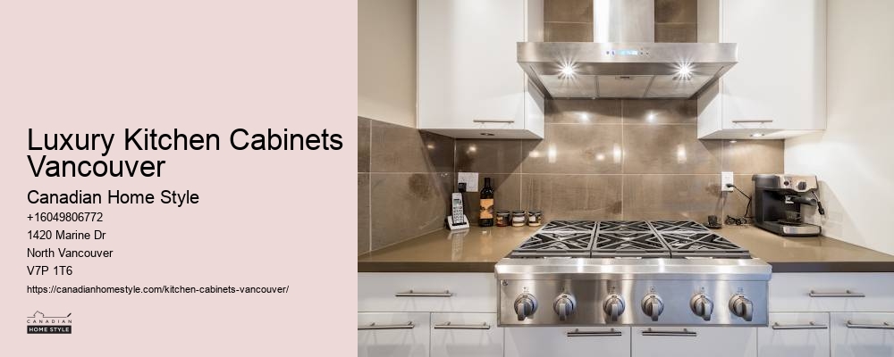 Stylish Kitchen Cabinets Vancouver