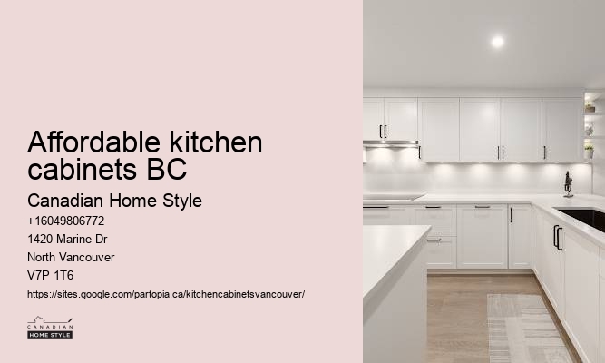 Stylish kitchen cabinets Vancouver BC