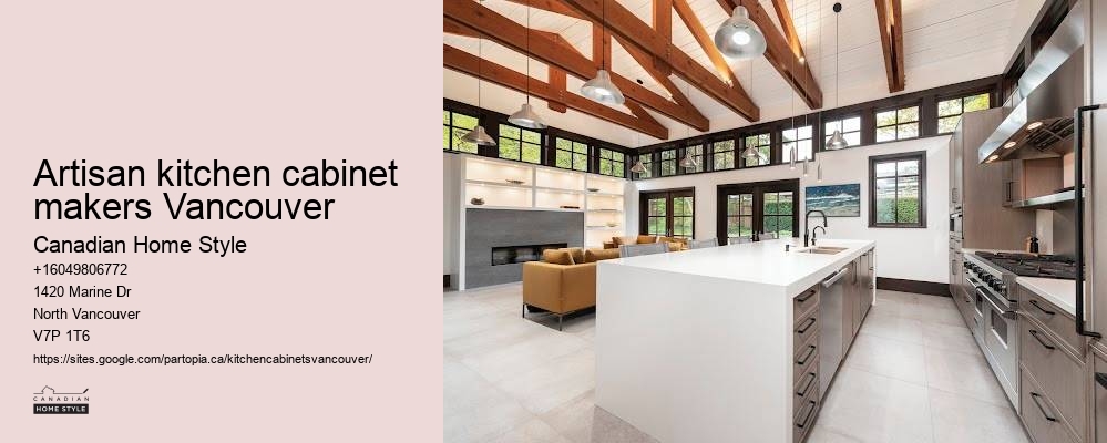 Industrial modern kitchen cabinets Vancouver