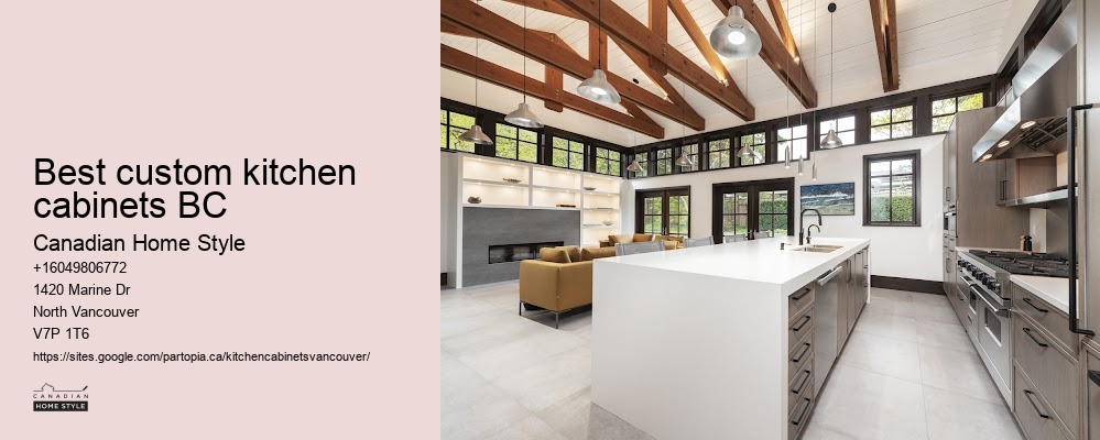 Best custom kitchen cabinets BC