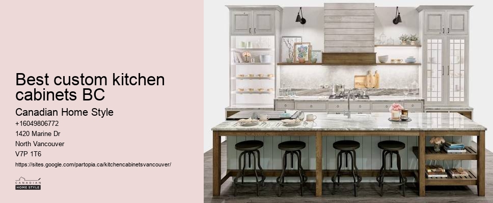 Vancouver kitchen cabinet showroom