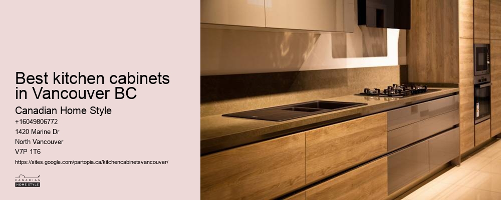 Vancouver designer kitchen cabinets
