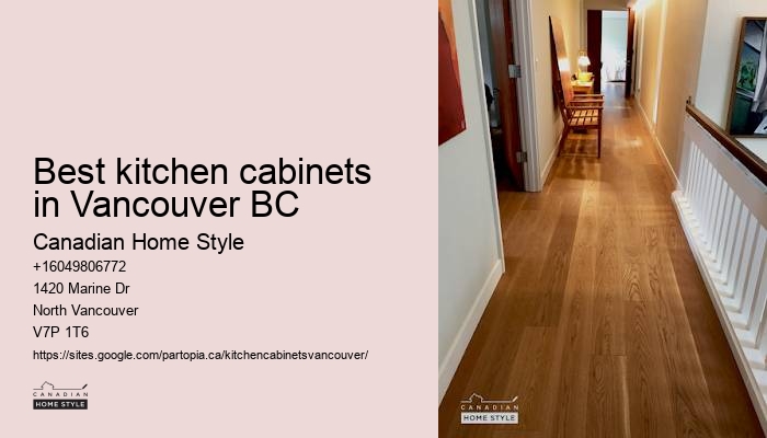 Modern industrial luxury kitchen cabinets Vancouver