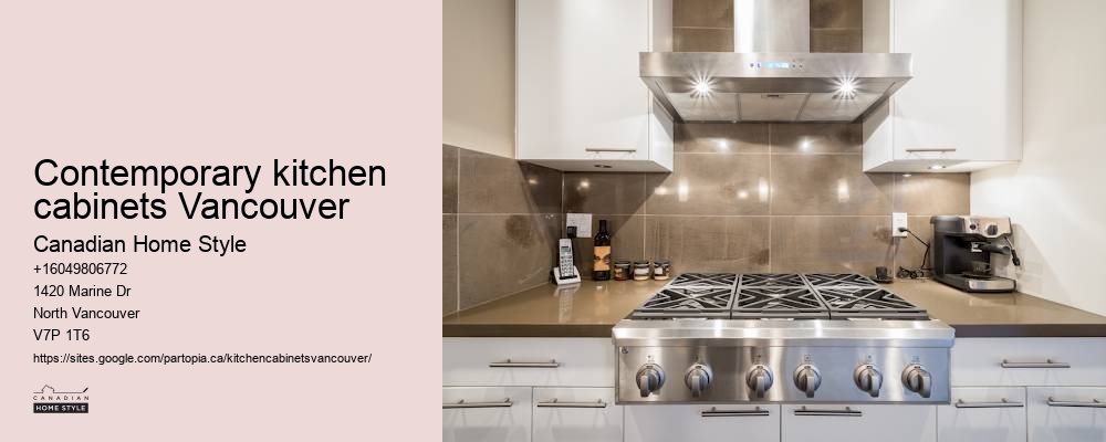 Expansive kitchen cabinet showroom Vancouver