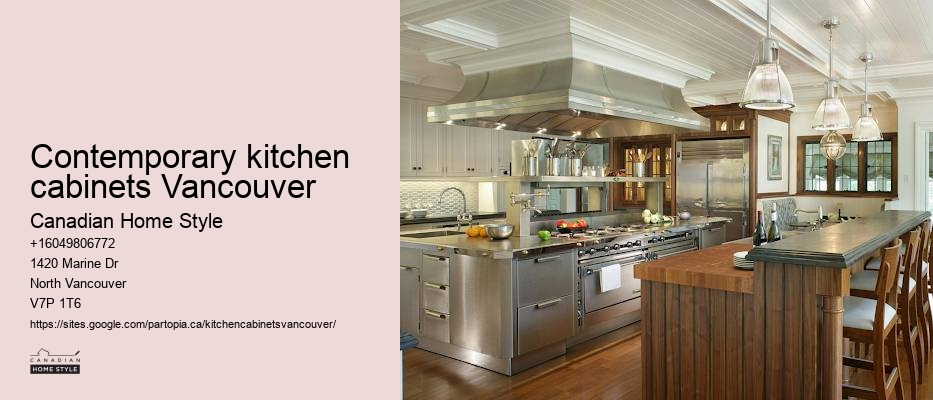 Vancouver modern kitchen cabinet solutions