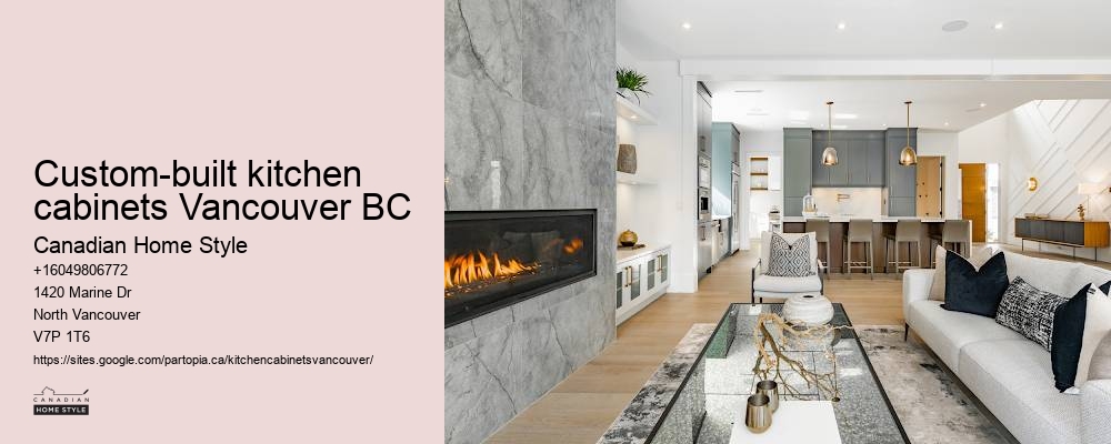 Cozy Vancouver kitchen cabinet design