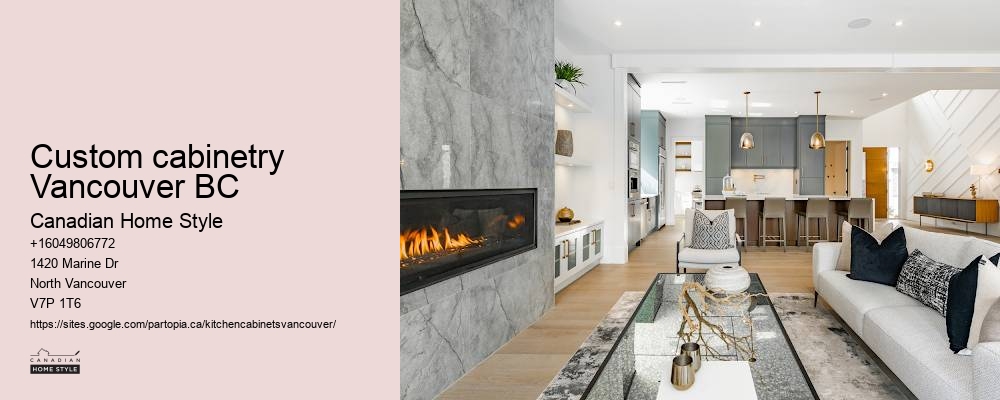 Minimalist modern kitchen cabinets Vancouver