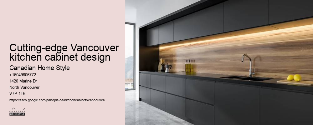 Vancouver custom kitchen cabinet materials
