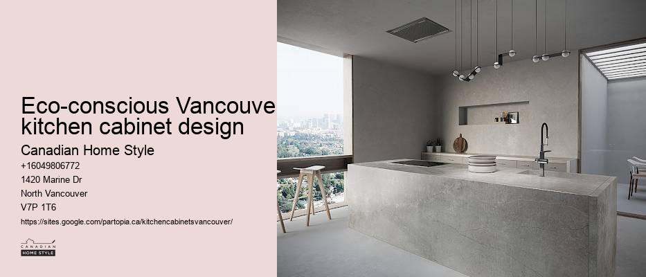 Scandinavian modern kitchen cabinets Vancouver