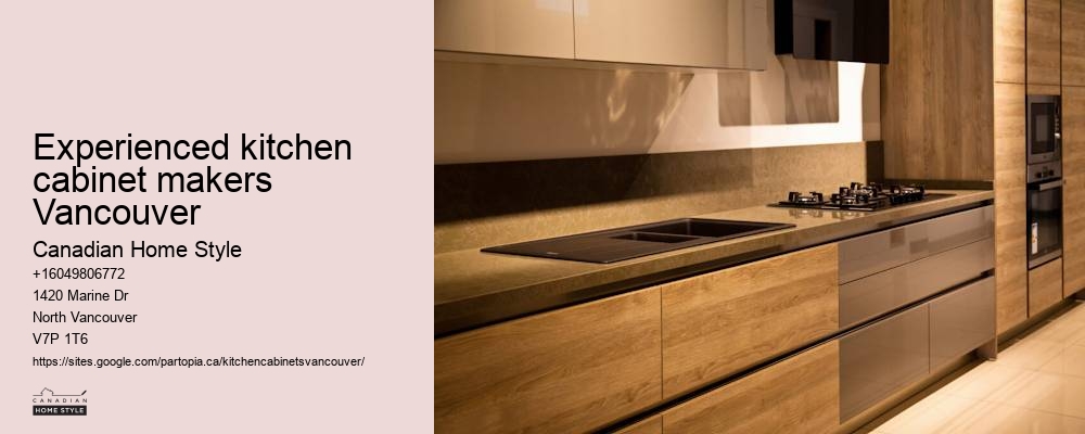 Vancouver kitchen cabinet design showroom