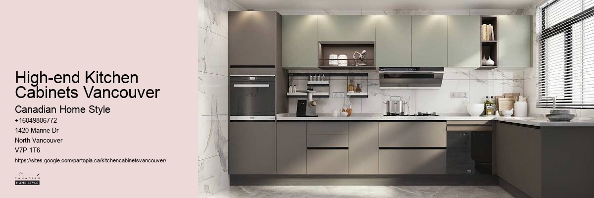 Vancouver custom kitchen cabinet materials