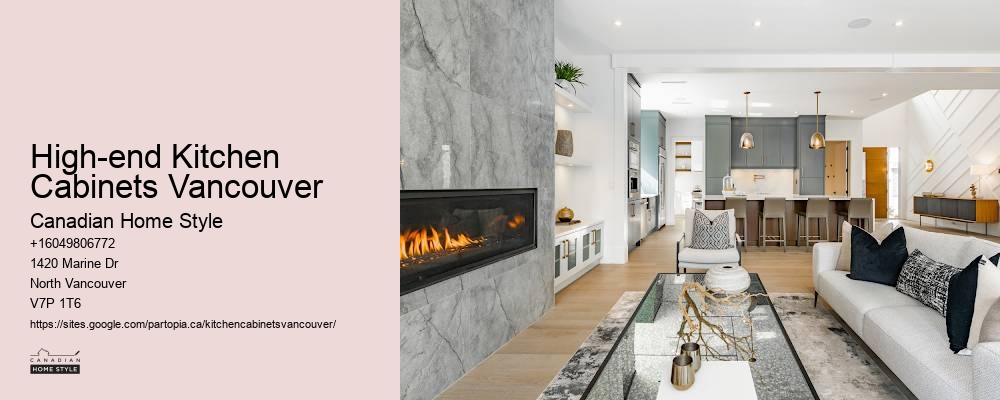 Vancouver kitchen cabinet displays