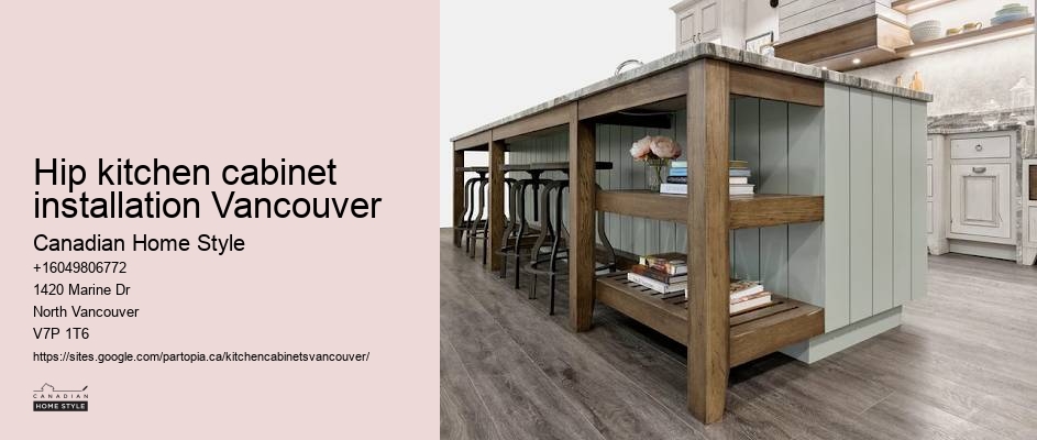 Custom-built kitchen cabinets Vancouver