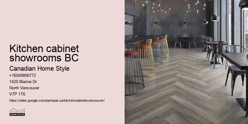 Contemporary kitchen cabinets Vancouver