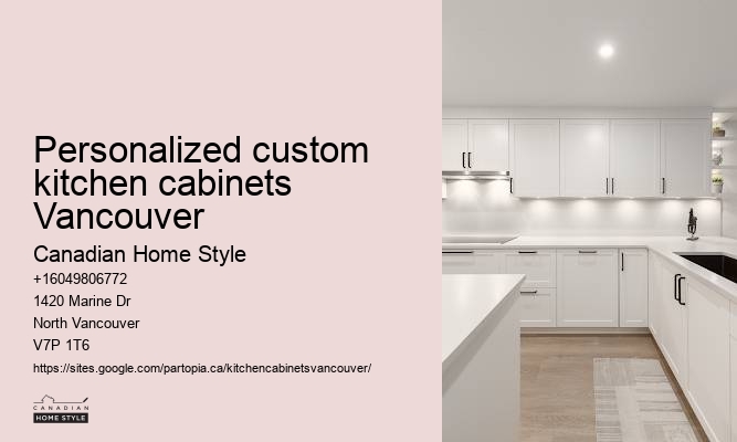 Vancouver modern kitchen cabinetry