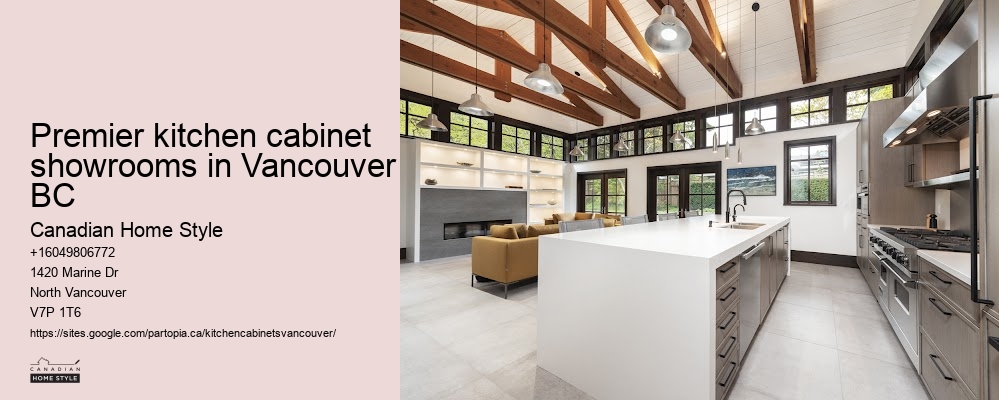 Premier kitchen cabinet showrooms in Vancouver BC