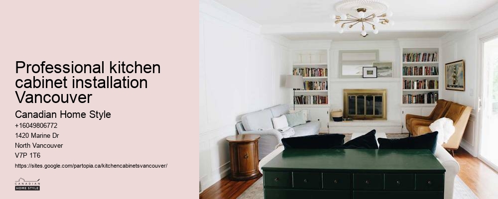 Kitchen cabinet showrooms BC