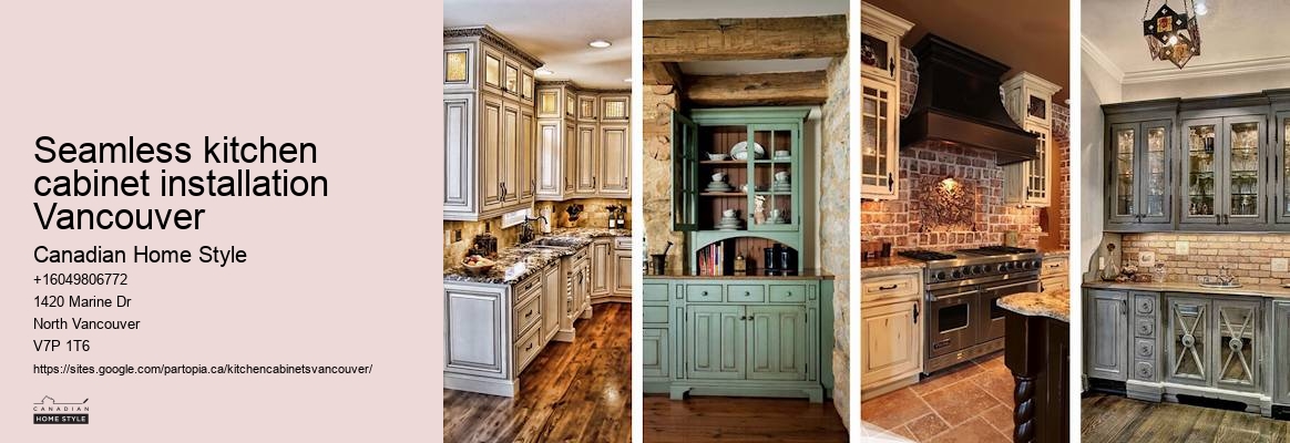 Bespoke custom cabinetry artisans Vancouver BC