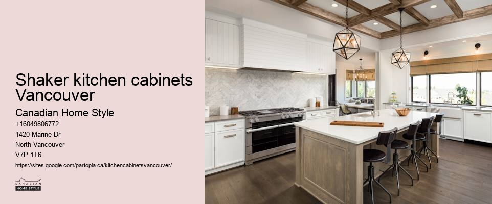 Local kitchen cabinet shops Vancouver