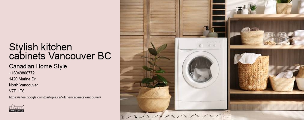 Innovative Vancouver kitchen cabinet design