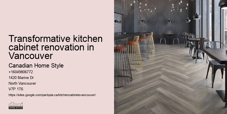 Classic kitchen cabinet renovation Vancouver