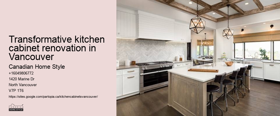 Cutting-edge Vancouver kitchen cabinet design