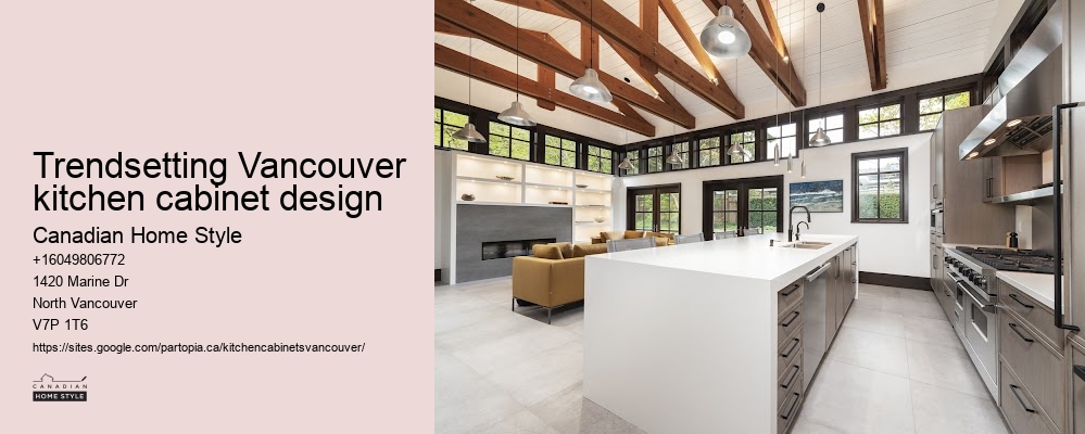 Trendsetting Vancouver kitchen cabinet design
