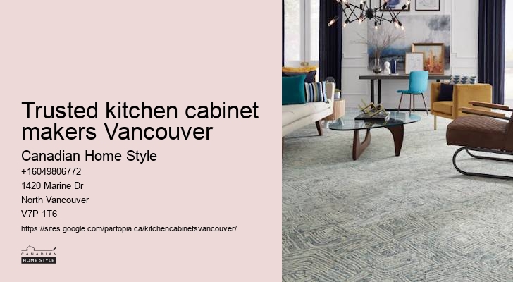 Minimalist kitchen cabinet makers Vancouver