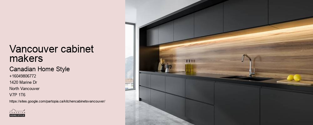 Eco-conscious Vancouver kitchen cabinet design